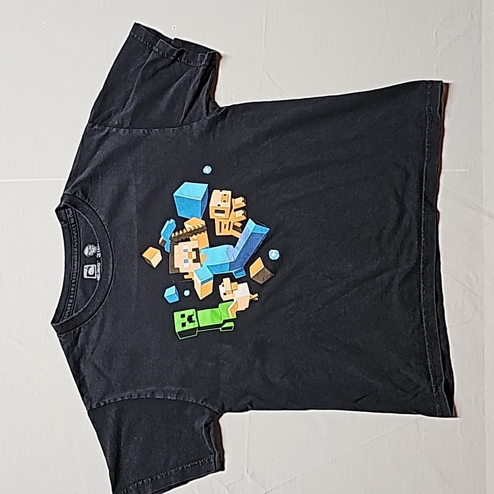 Minecraft T-shirt Youth Small 6/8